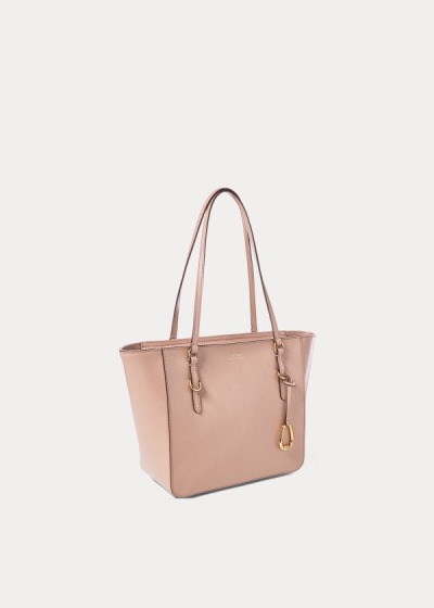 Bolsa de compras Ralph Lauren Mujer Rosas - Saffiano Medium - BMWAH5426